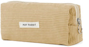 Etui a corduroy per ragazze, grande etui con cerniera per ragazze e ragazzi, adulti, studio, accessorio essenziale per la scuola, articoli scolastici, etui estetico per adolescenti (marrone)