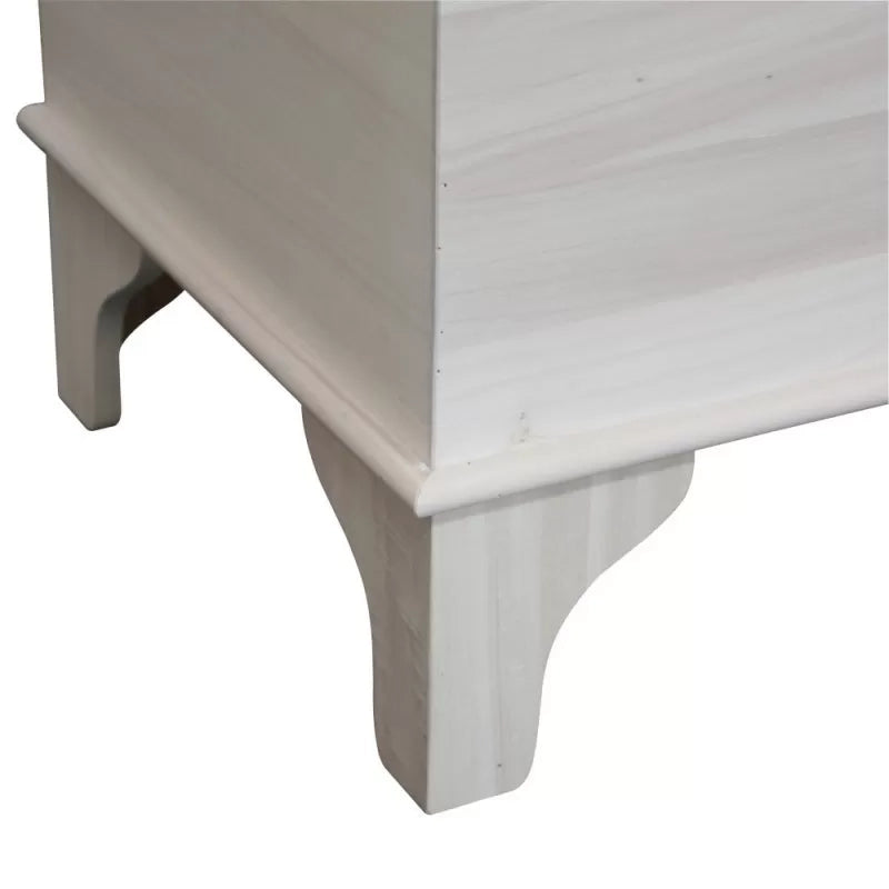 Cassapanca arte povera in legno grezza l.137 p.57 h.80 (135) - Mobili 2G