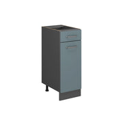 Vicco Mobiletto base per cucina Grigio-blu 30 cm senza piano di lavoro