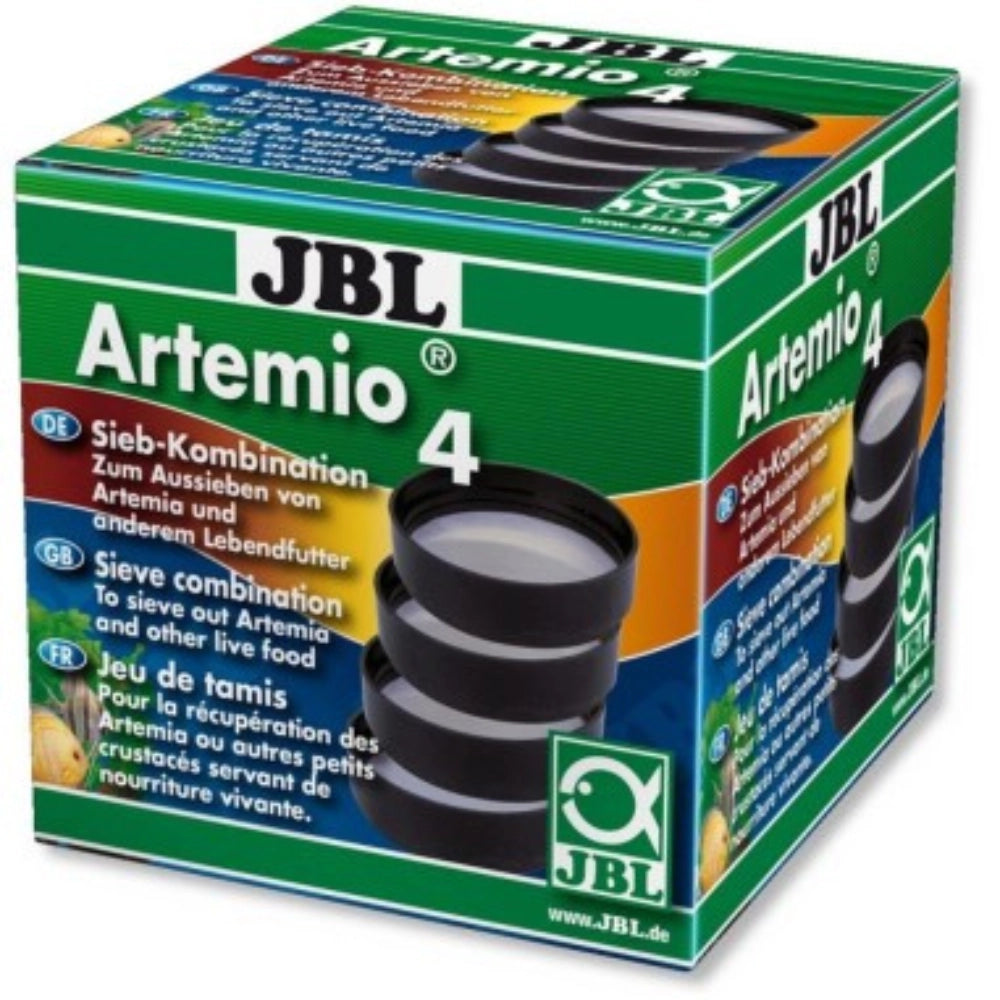 JBL Artemio 4 - Set di Setacci Circolari con maglie diverse per la Raccolta dei Nauplii di Artemie - Pezzi 4