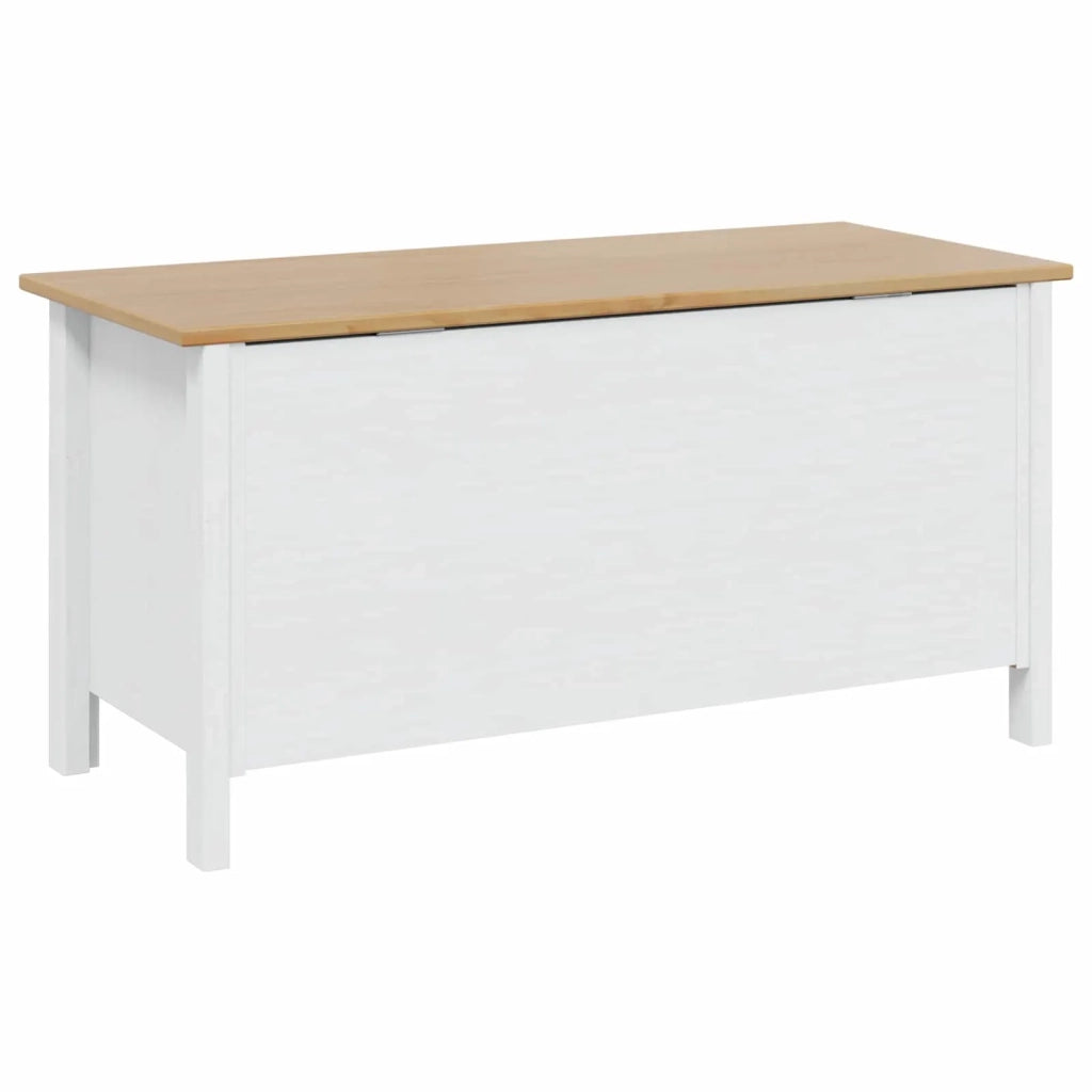 Scatola di Stoccaggio HILL Bianco e marrone miele CFW2780518