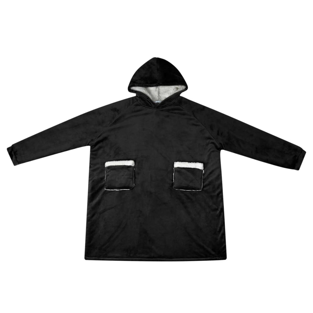 Felpa coperta Nero L Pile e Flanella CFW5086612