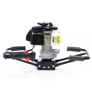 Mototrivella a benzina, manovrabile da 2 persone con motore di 3 CV 2.2kW 63,3ccm, Trivella a scoppio