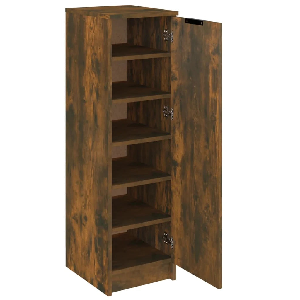 Scarpiera 30 x 35 x 100 cm in legno ingegnerizzato marrone 02_0043385
