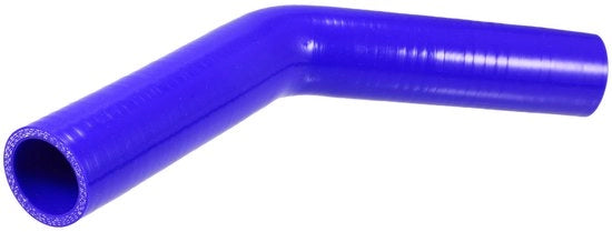 Connettore Universale 32mm - Seringa di Silicone - Angolo di 45 Gradi - Blu - Lunga Durata - Migliorata Circolazione - Seringa di Silicone
