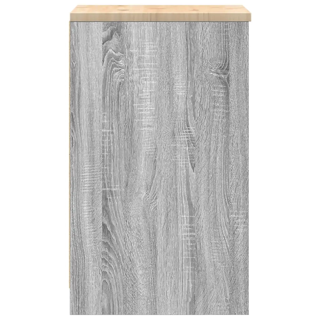 Armadietto per Garage Grigio Sonoma 40x51x85 cm CFW9734514