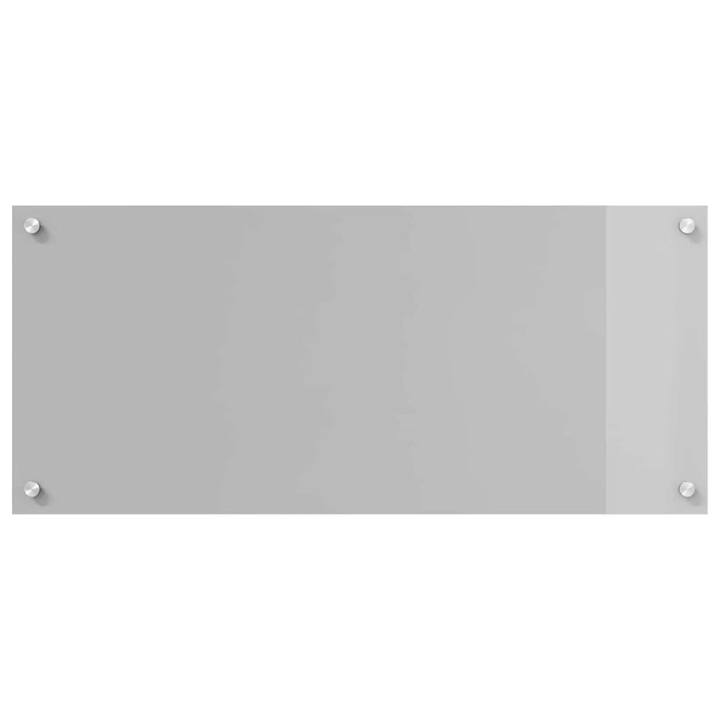 Schienale da cucina Grigio chiaro 90 x 40 cm vetro temperato 42001232