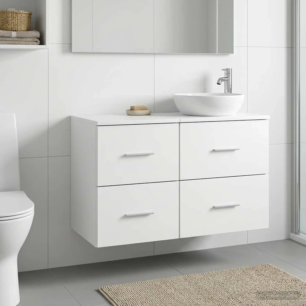 Armadio Bagno In-between Bianco 30 x 44,5 x 50 cm 890374