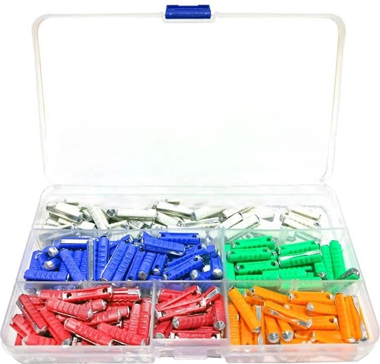 Set di sicurezze per auto - 200 contenitori di sicurezza - sicurezze per auto ordinate - 5A 8A 10A 16A 25A - sicurezza ceramica - per camion SUV casa.