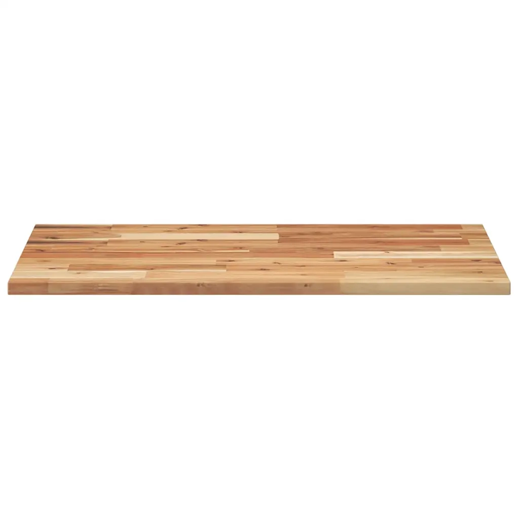 Piano Tavolo Rettangolare 60x50x2cm in Legno Massello di Acacia 4008818