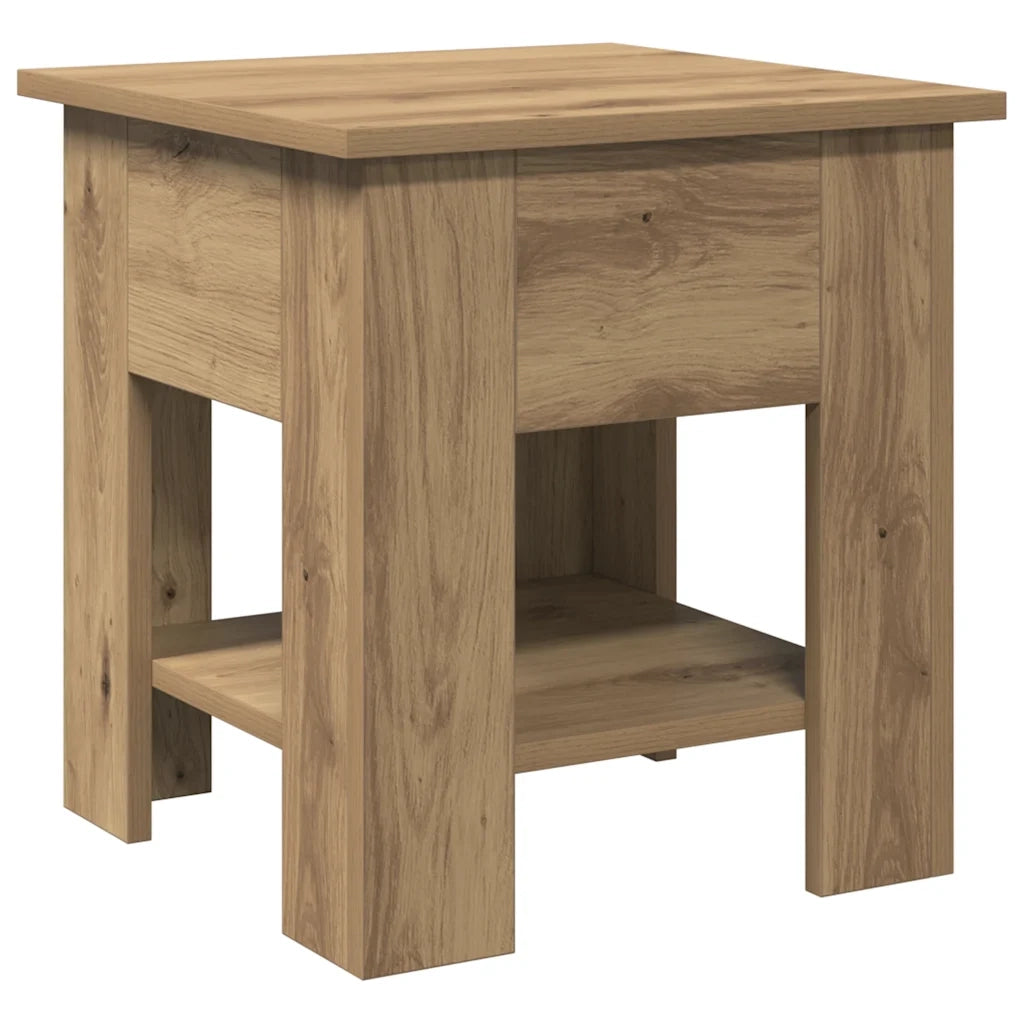 vidaXL Tavolino da Salotto Artigianale 40x40x42 cm Legno Multistrato