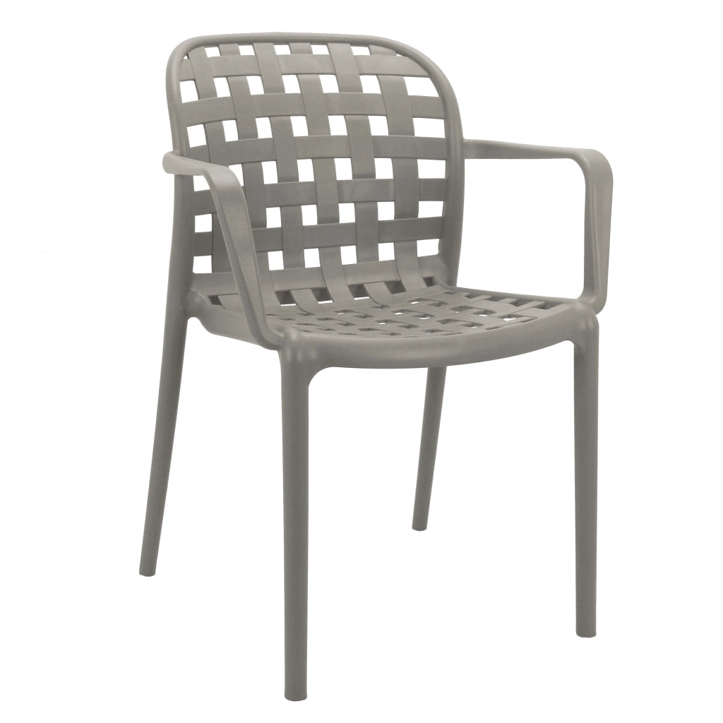 Poltrona da Giardino in Polipropilene cm 58x57 5x82 5 - JEN