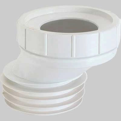 PROLUNGA WC ECCENTRICA RIGIDA  Ø100/140 x H.130 mm - 1 pezzi - Idroweb