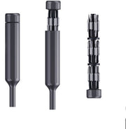 Set di chiavi a 27 in 1, minichiaro a forma di penna con spazio di stoccaggio integrato, tenitore di bit magnetico, ideale per elettronica, orologi, laptop e piccoli riparati