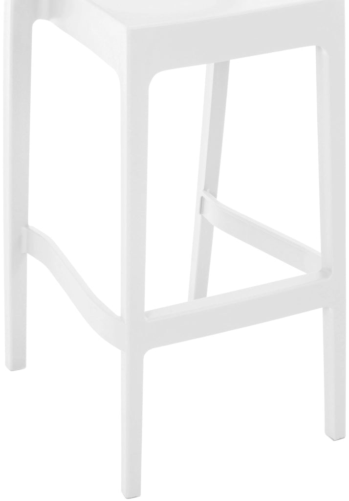 Set 2 sgabelli MAYA in Polipropilene bianco