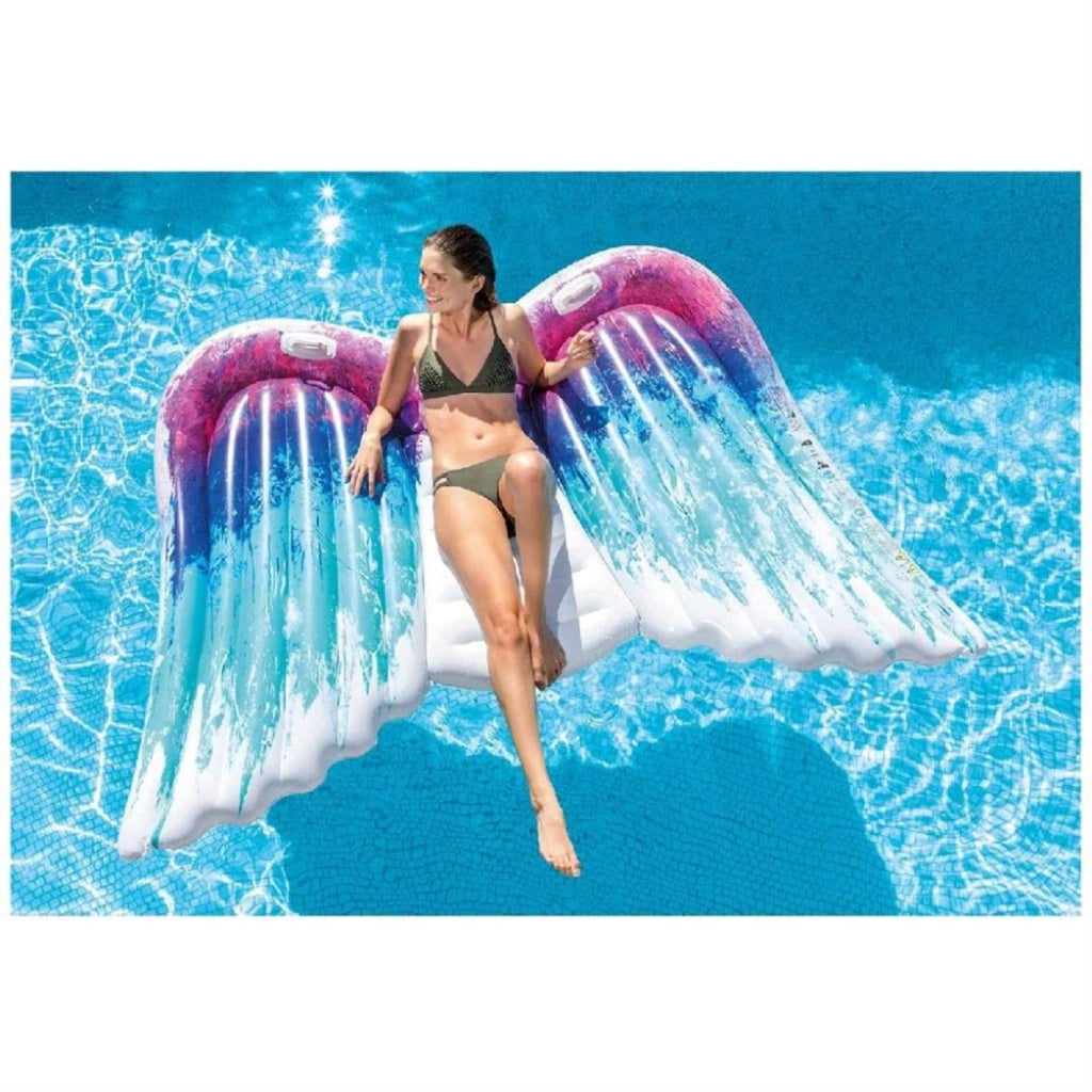 INTEX ANGEL MATERASSINO GALLEGGIANTE A FORMA DI ALI 251 X 160 CM