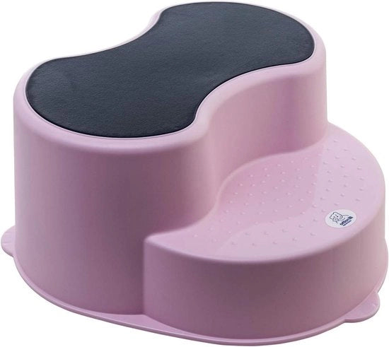 Opstapje con superficie antiscivolo in materiale tenero rosé pearl roze - 200050008
