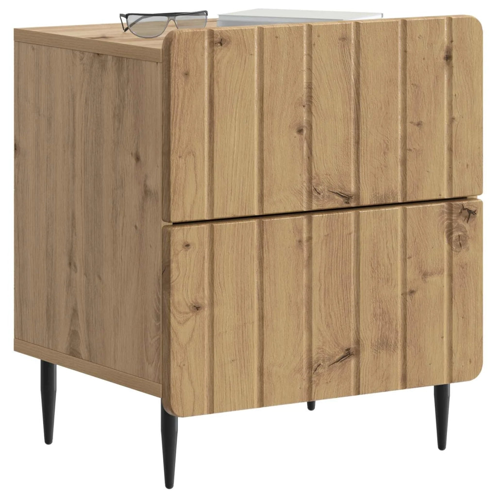 Armadio da Notte Rovere Artigianale 43 x 34,5 x 49,5 cm 894313