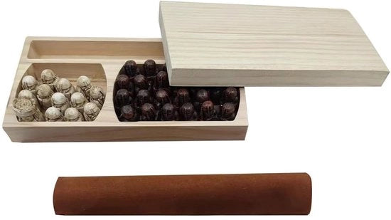 Gioco di lancio unico disegno - adatto per interni/esterni - realizzato in legno duraturo - facile da montare
