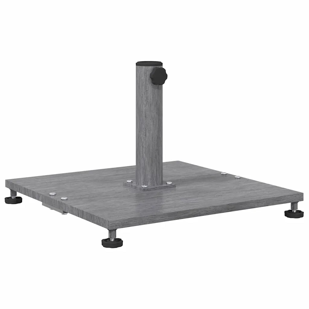 Base per ombrellone Aspetto Legno Grigio Scuro 45 x 45 x 31 cm CFW6435557