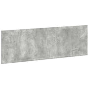 Testiera da Muro EDE Grigio Cemento Legno ingegnerizzato 896068