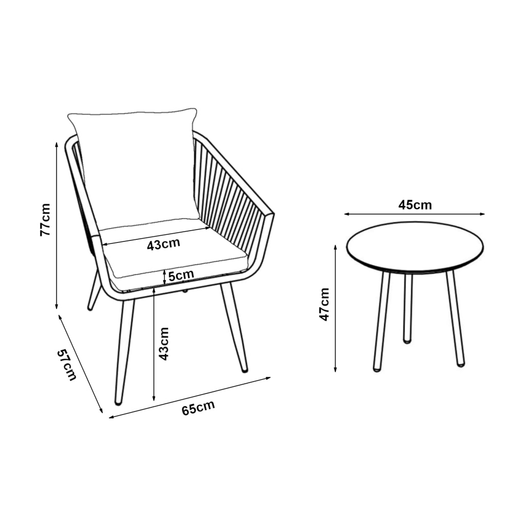 Set di mobili da giardino da 3 pezzi grigio antracite 03_0009413