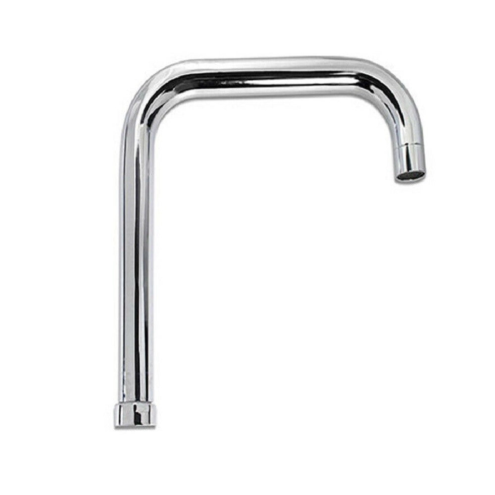 Trade Shop - Canna Di Ricambio Miscelatore Rubinetto Cucina Lavello Canna Alta Squadrato 22cm -