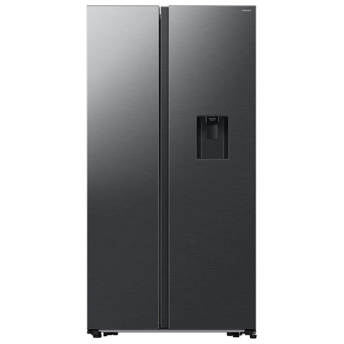 Samsung frigorifero side by side RS57DG400EM9EF, 578 L, total no frost, Wi-Fi, compressore AI inverter, nero