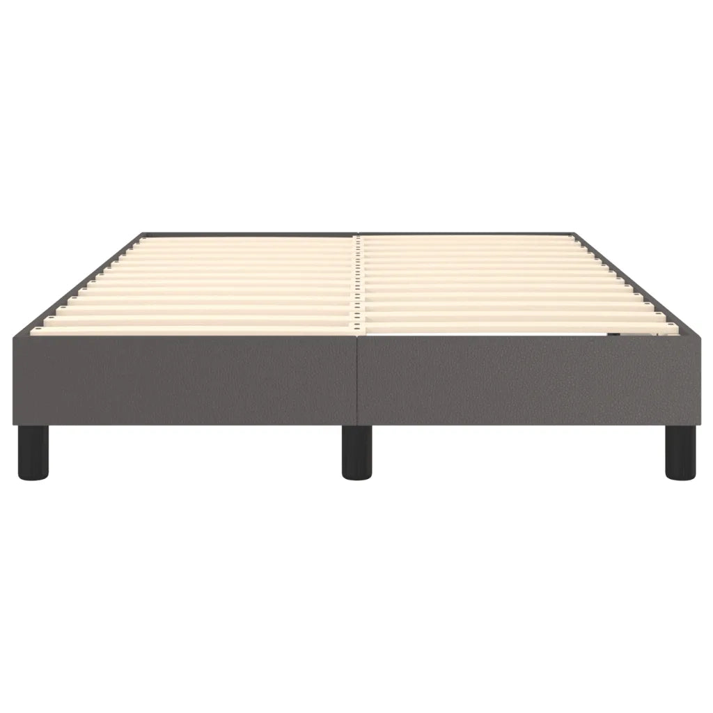 Struttura Letto a Rete a Molle Grigio 120x200 cm in Similpelle 3120692