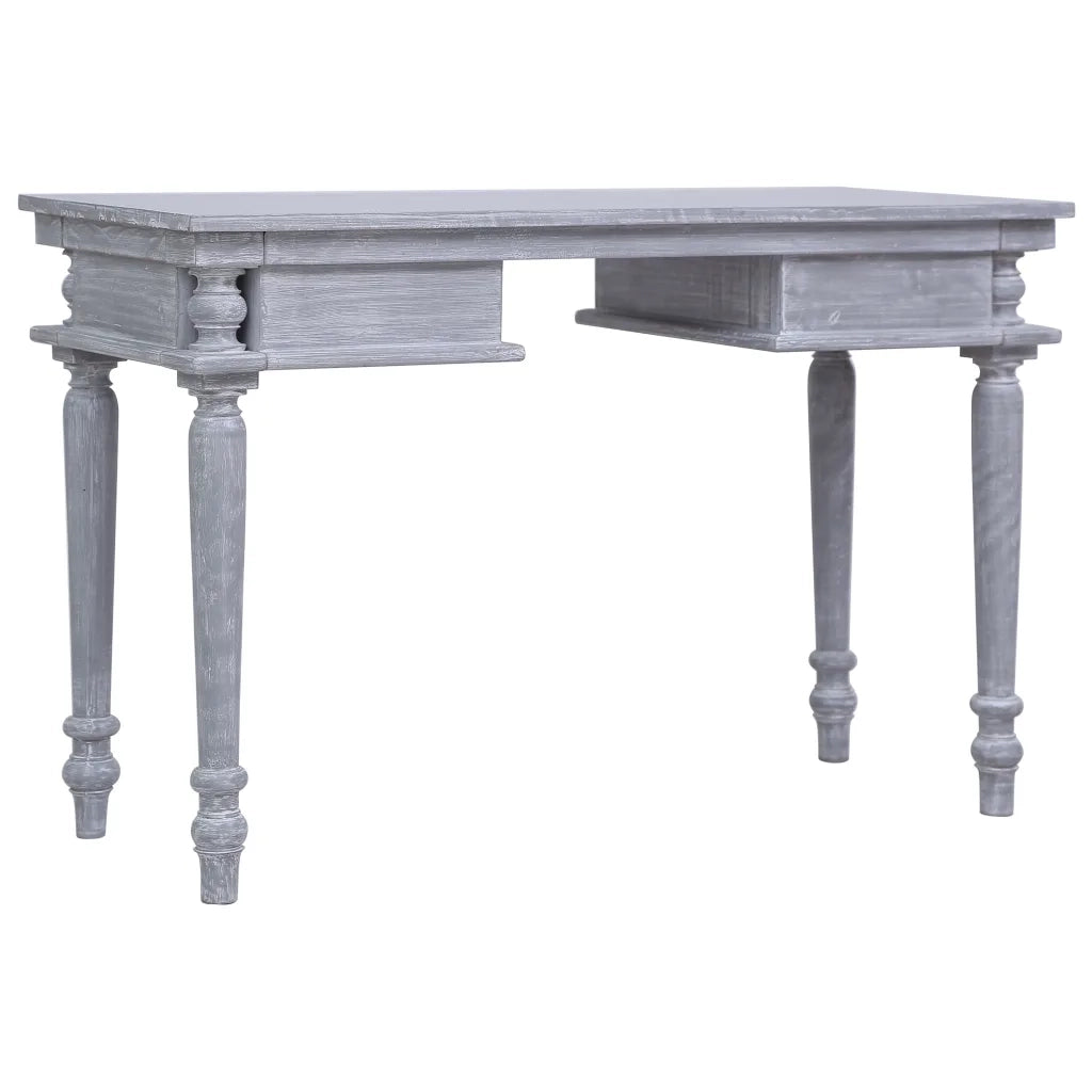 Scrivania 115x50x78 cm in Legno Massello di Mogano cod mxl 60654