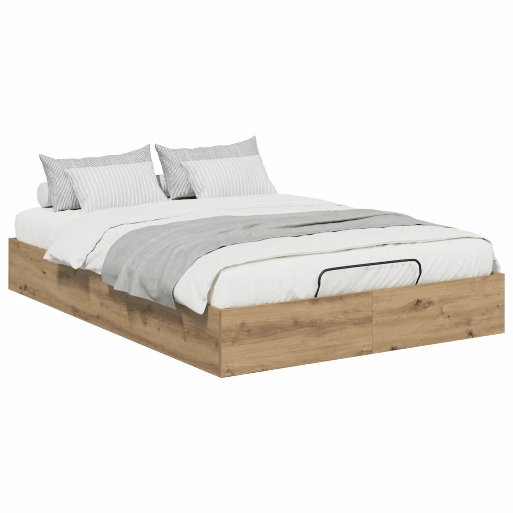 Letto ottomano Rovere Artigianale 140 x 200 cm 3409276
