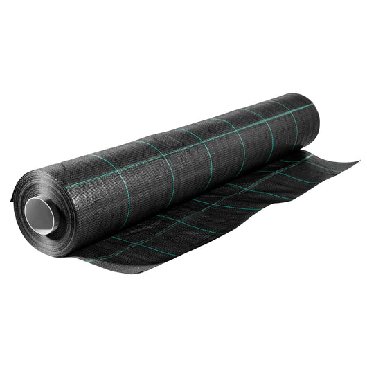 Telo Pacciamatura  Antistrappo Uv Resistente Permeabile Drenante Orto Giardino Serra Polipropilene Contro Le Erbacce Copertura Pacciamante Super Resistente Stop Erbe Infestanti 2.10x20Mt
