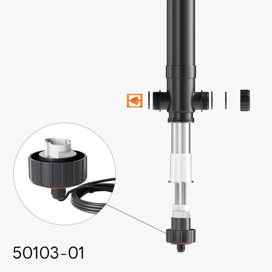 Pezzo di ricambio per chiarificatore per laghetti CUV-172 Set di collegamento