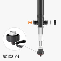 Pezzo di ricambio per chiarificatore per laghetti CUV-172 Set di collegamento