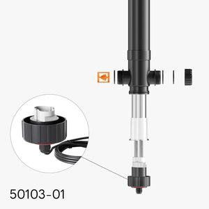 Pezzo di ricambio per chiarificatore per laghetti CUV-172 Set di collegamento