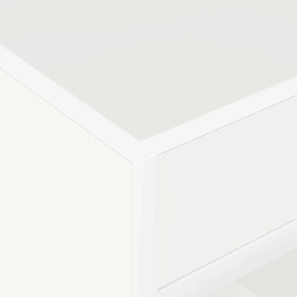 Tavolino Bianco 40 x 40 x 56 cm Legno multistrato