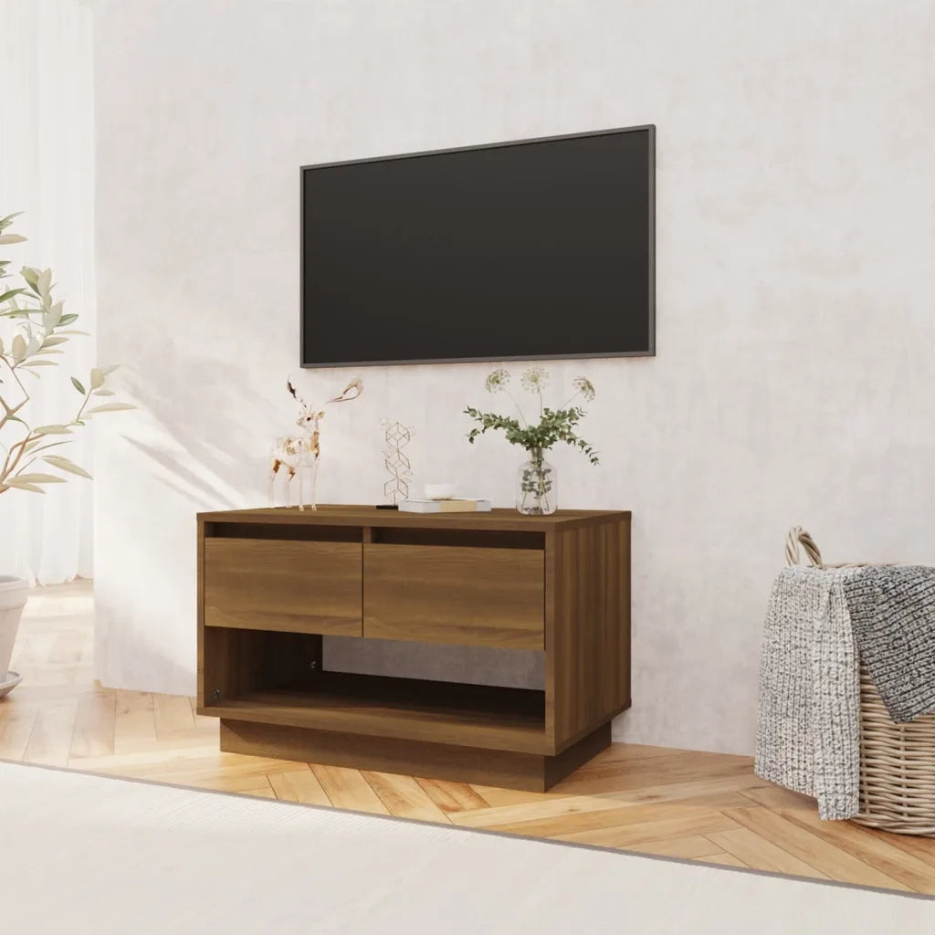 Mobile TV Rovere Marrone 70x41x44 cm in Truciolato 812977