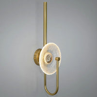 Applique Da Parete Led Lhj072-w Brush Gold