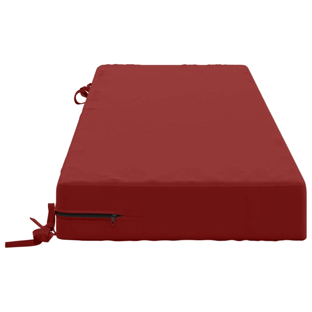 Cuscino per la seduta SOEST 100% Poliestere Rosso Vino 946875