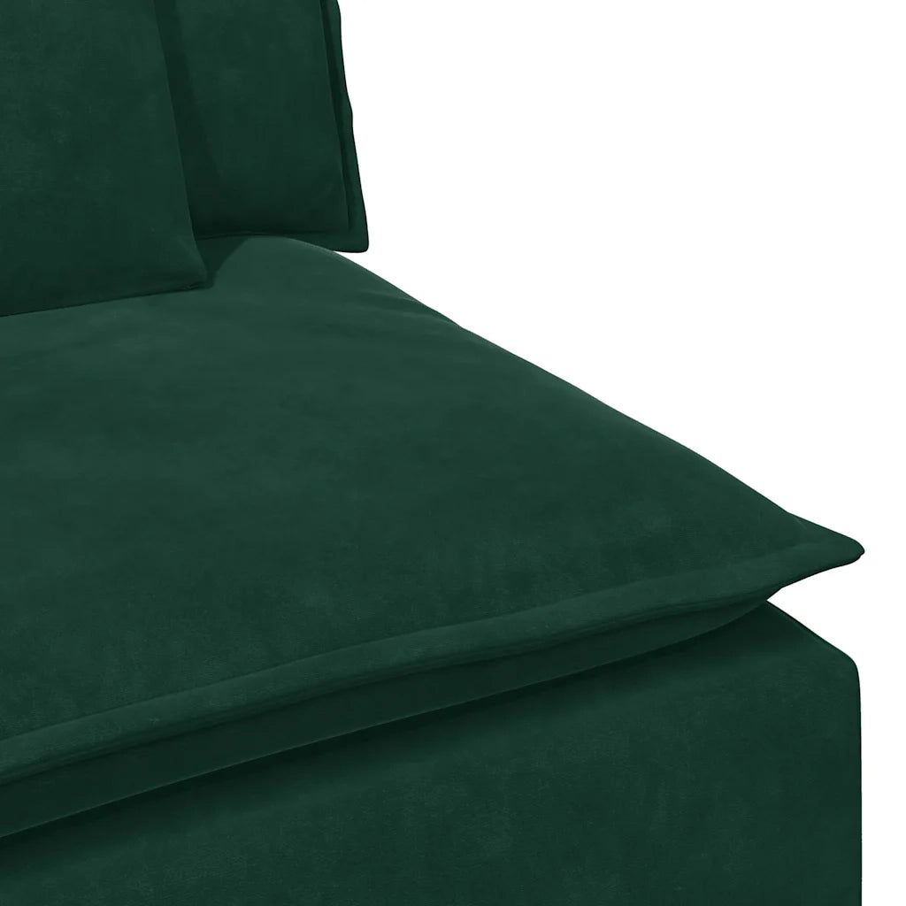 Modulo Terminale Bracciolo Divano Modulare con Cuscini 100 cm CFW9365184