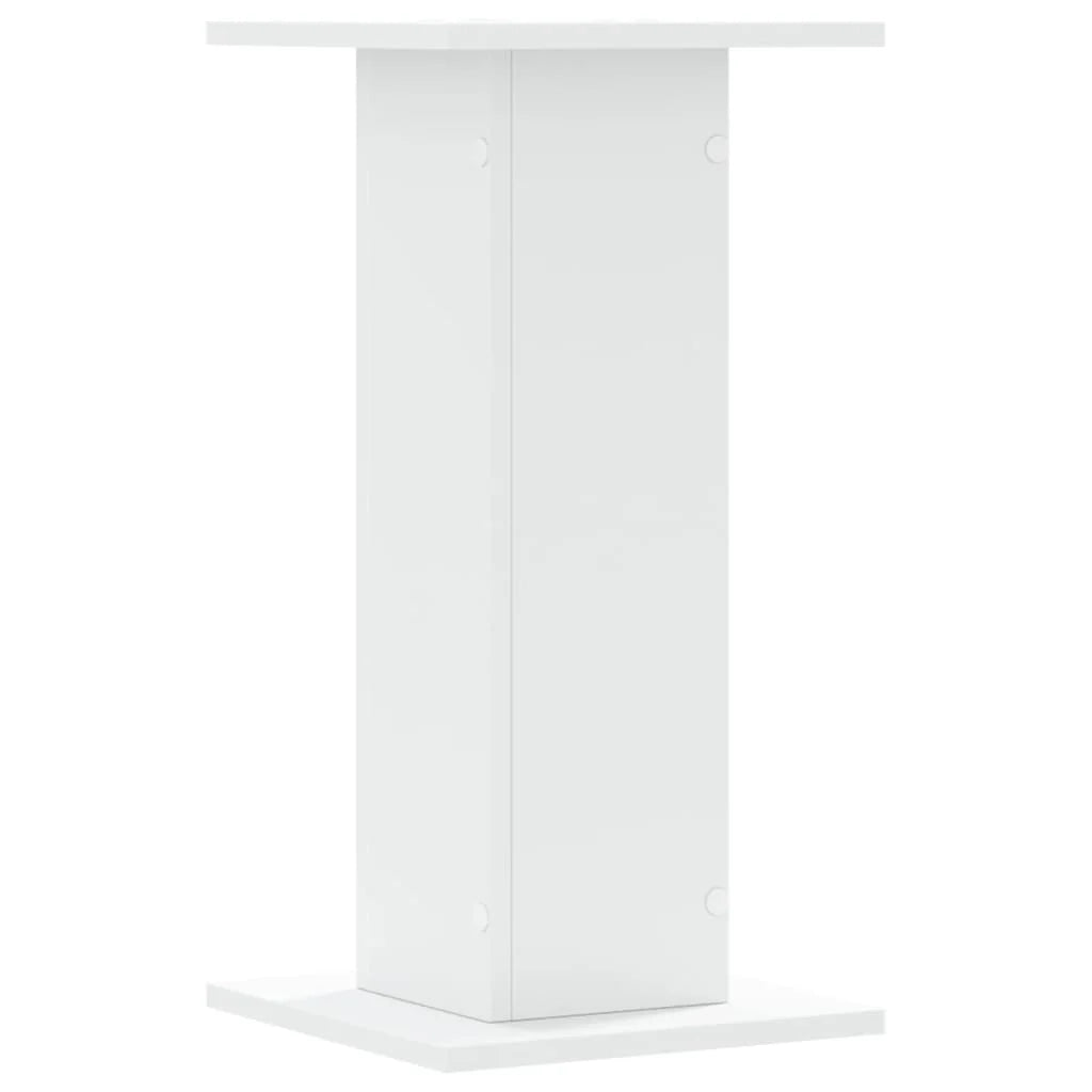 Portavasi mobili per fiori set da 2 30 x 30 x 60 cm legno ingegnerizzato bianco 02_0045277