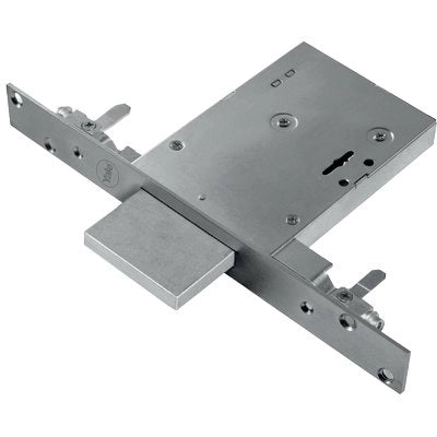 SERRATURA METALLO INFILARE Y8TD101 YALE  B.Q ZINC F.MM 25 DM M4 TRIPL H.MM 82 E.MM 60 KA