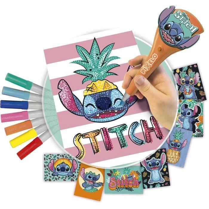 GIOCATTOLO - LANSAY - Pixelo Stitch - 8 illustrazioni - Multicolore - Dai 6 anni