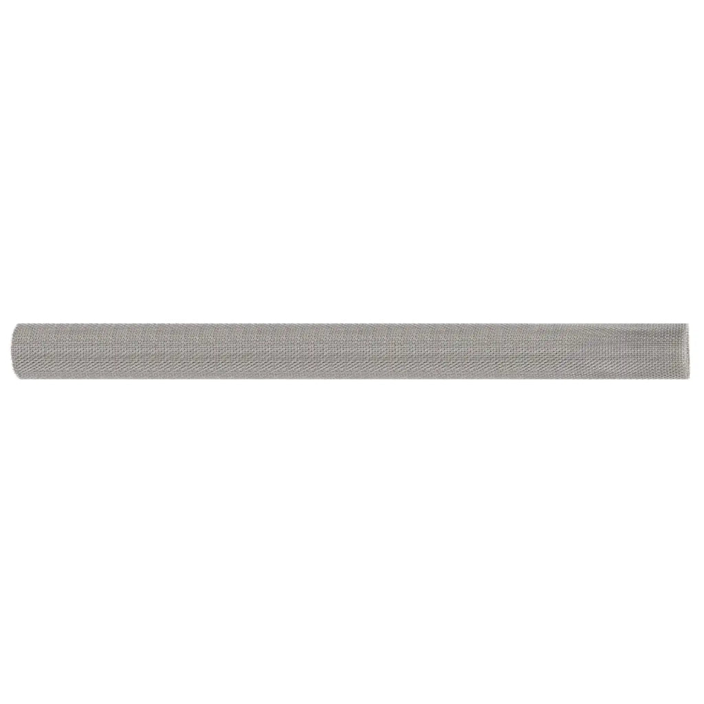 Rete per schermatura 120 x 500 cm 8 Mesh Argento 42039678