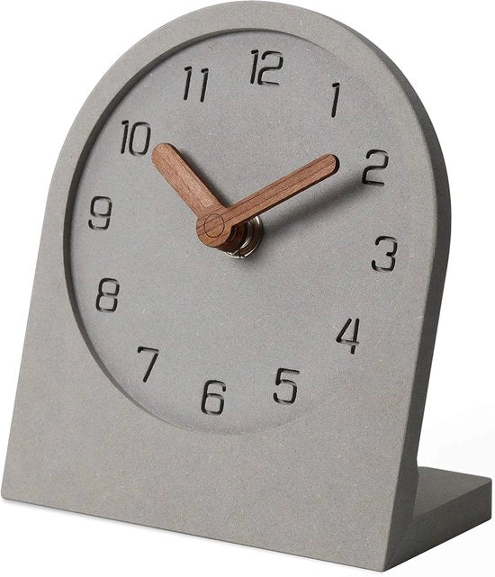 Orologio Decorativo in Legno Moderno - Non Emite Suoni e a Batterie