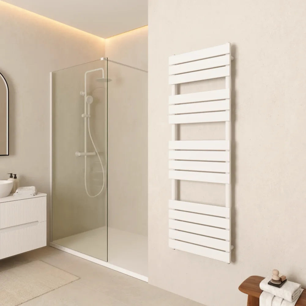 Termoarredo idraulico 1500x500 bianco lucido interasse 450 | Andromeda