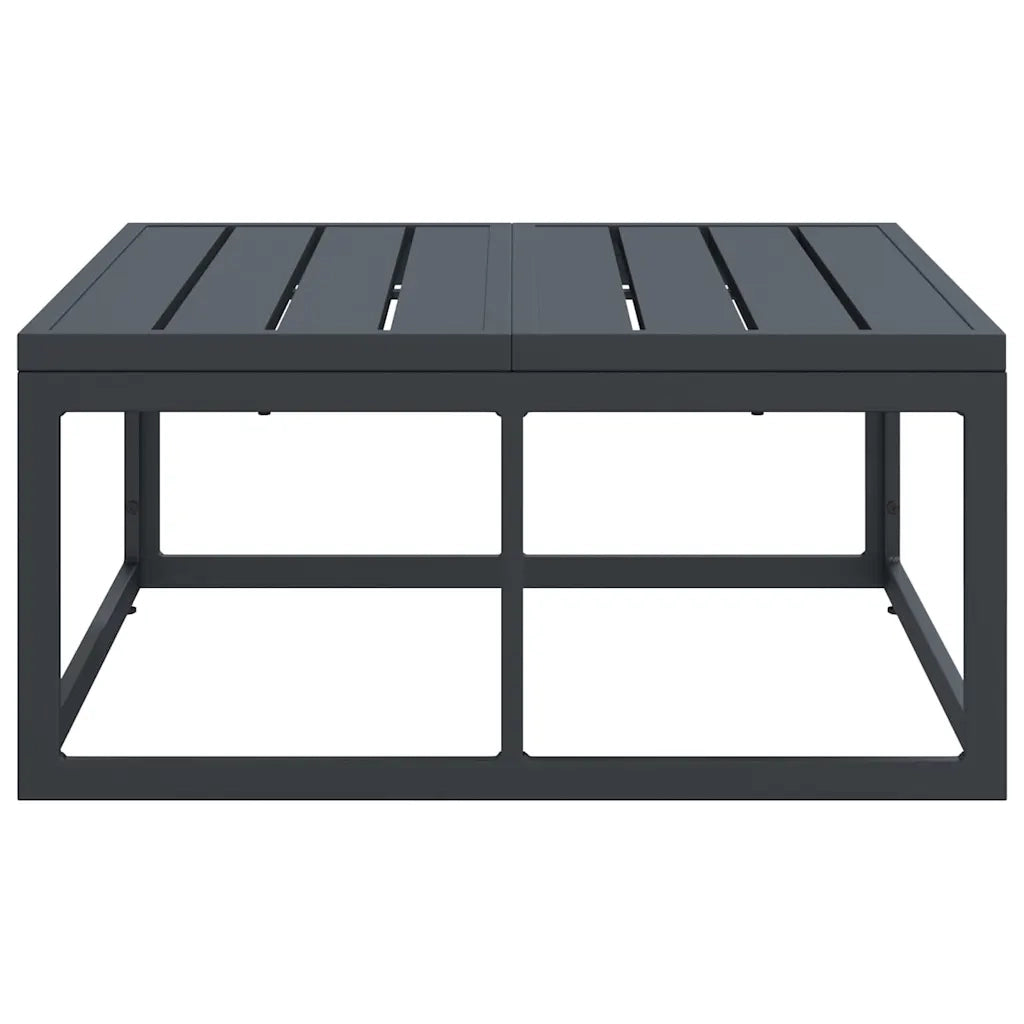 Divano da Giardino-Mobili da Esterno Antracite 70 x 70,5 x 32 cm Acciaio