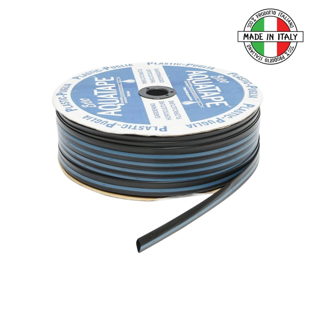Manichetta Gocciolante irrigazione a goccia 600 mt. 1.5L/h, ∅16mm. Passo 10cm AquaTape