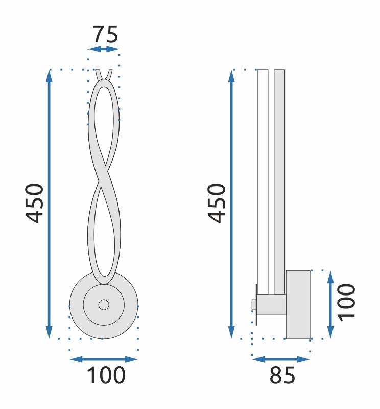 Lampada Led App1049-w Gold