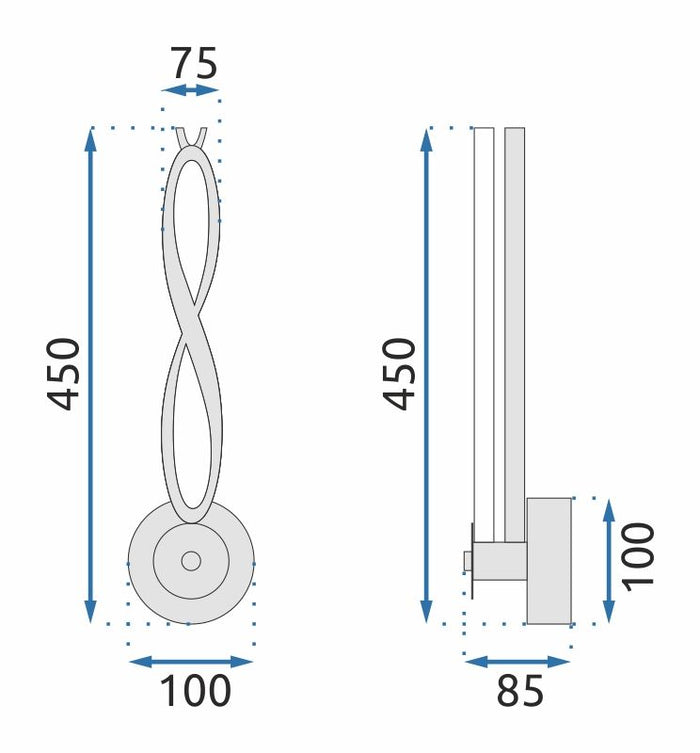 Lampada Led App1049-w Gold